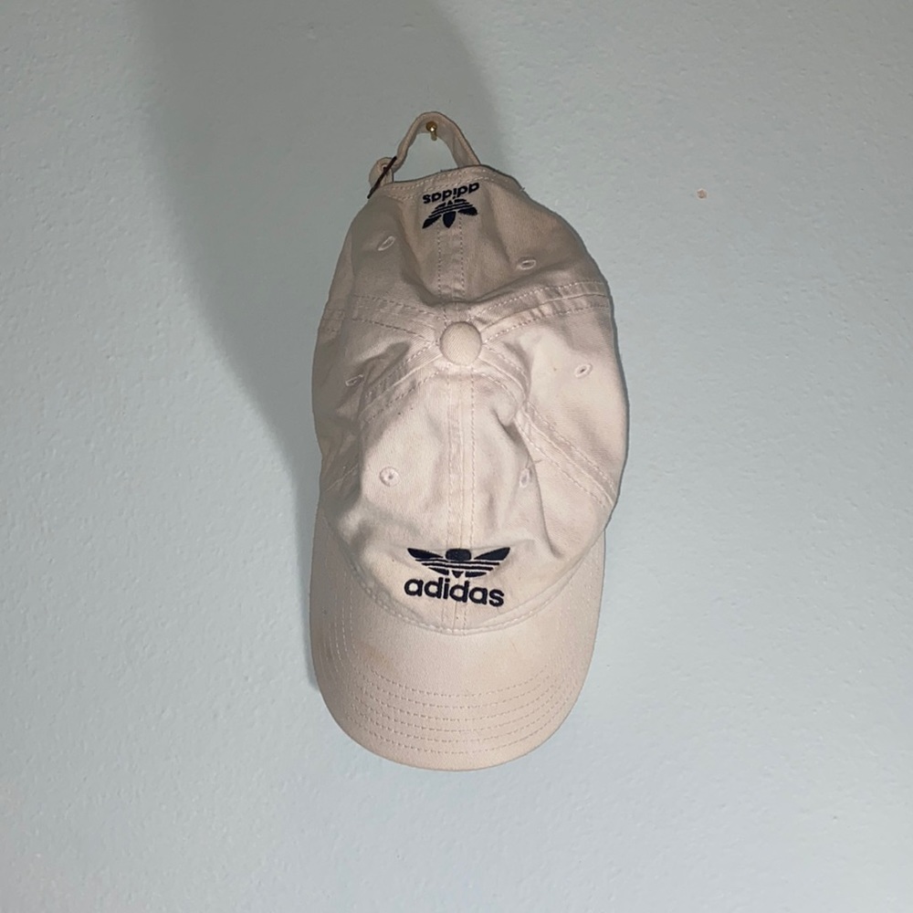 White Adidas Hat